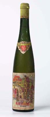 Riesling Lon Beyer mis aussi pour la belle tiquette