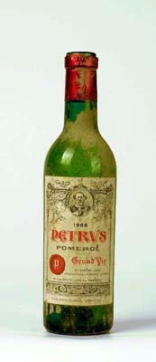 P�trus en 1/2 bouteille
