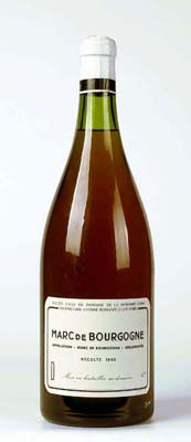 Marc de Bourgogne du Domaine de la Romane Conti en magnum