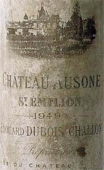 Château Ausone Saint-Emilion 1949