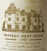 Château Haut-Brion - 1960